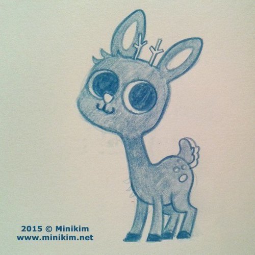 Baby Deer - by Minikim  3D Print 120742
