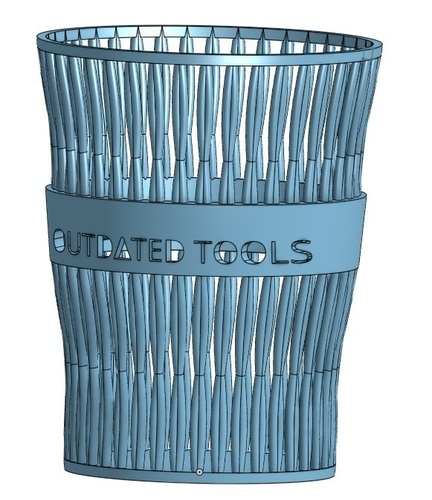 Outdated Tools - Pencil Cup 3D Print 120790