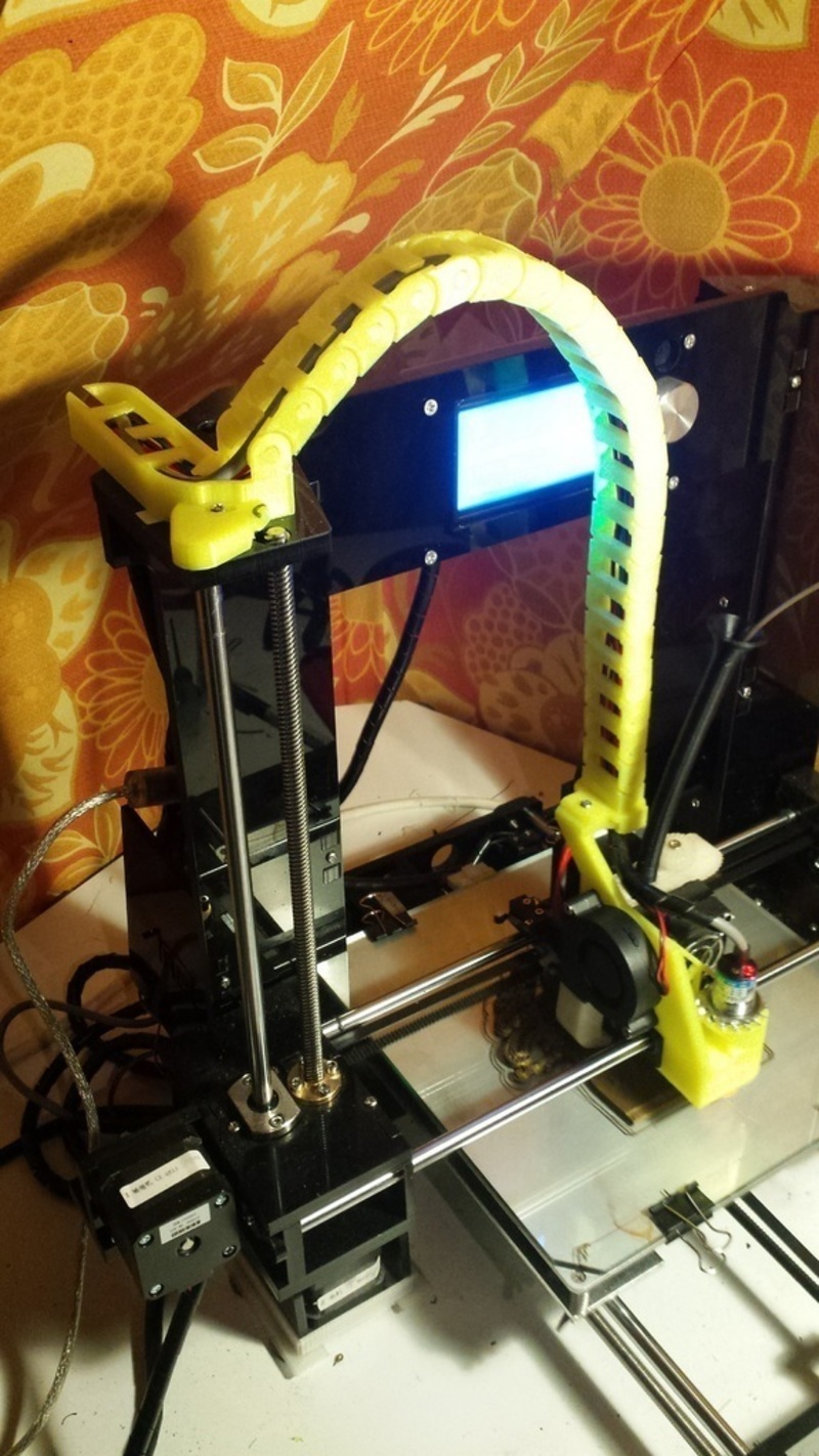 Anet A6 : Auto Leveling bed  AND Cable chain !