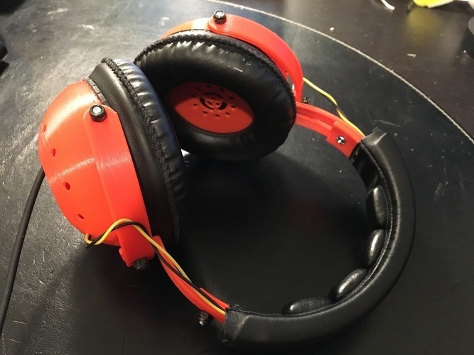 Tunable "Open/Closed" Headphones  3D Print 120875