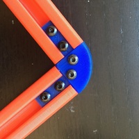 2020 T-Slot 90 Degree Corner Cap and Support - Thumbnail 3