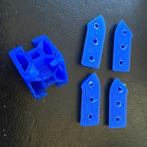 2020 T-Slot 90 Degree Corner Cap and Support 3D Print 120888