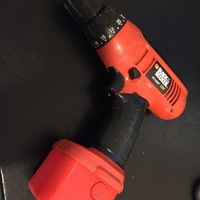 Black and Decker A9252 battery housing - Thumbnail 2