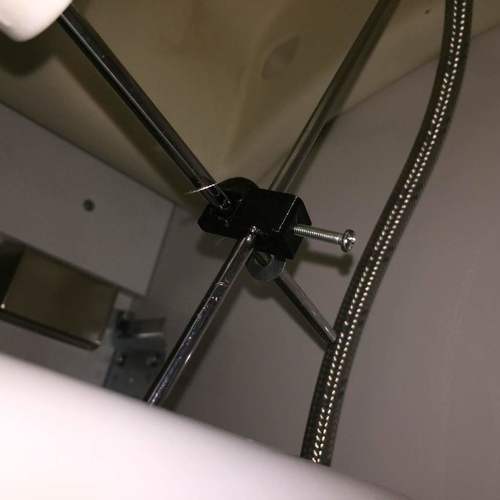 Pop up rod link for wash basin plug linkage connector 3D Print 120906