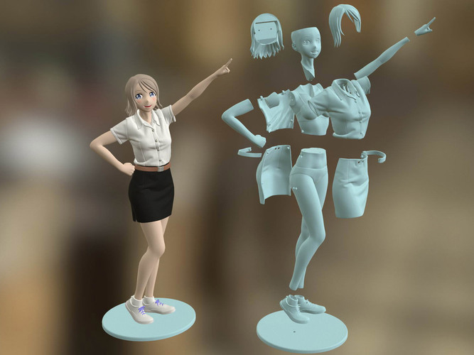 Can 3D Printer Print An Anime Figure  OXO3D  Anime 3D Print Store