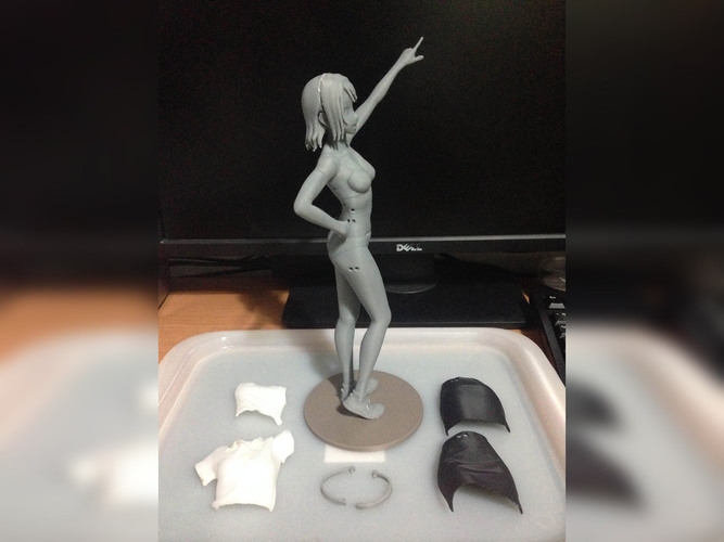 Freshy Girl 3D Printable Figure 3D Print 120957.