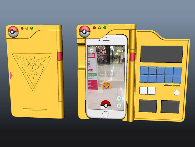 Pokemon GO iPhone6 PokeDex Team case 3D Print 120974