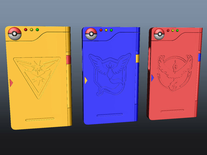 Pokemon GO iPhone6 PokeDex Team case 3D Print 120975