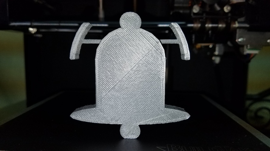 YouTube Notifications Turned On Bell 3D Print 121055