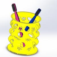 Helical Vase #75 - Thumbnail 2