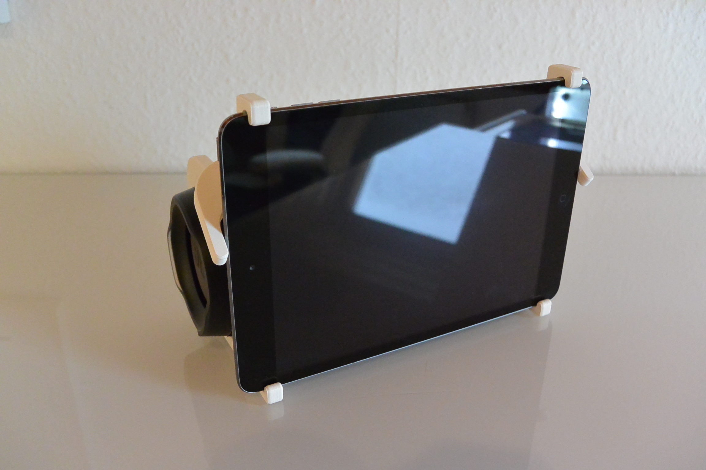 3D Printed iPad JBL Charge Stand by MakeThings3D