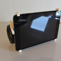 Small iPad JBL Charge Stand 3D Printing 121263