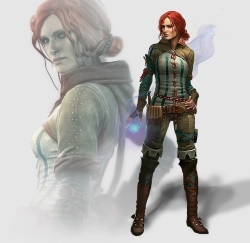 Triss - The Witcher 3D Print 121304