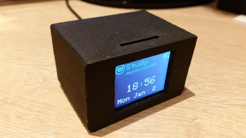 Enclosure for Photon with 1.8 Inch  TFT LCD Display 