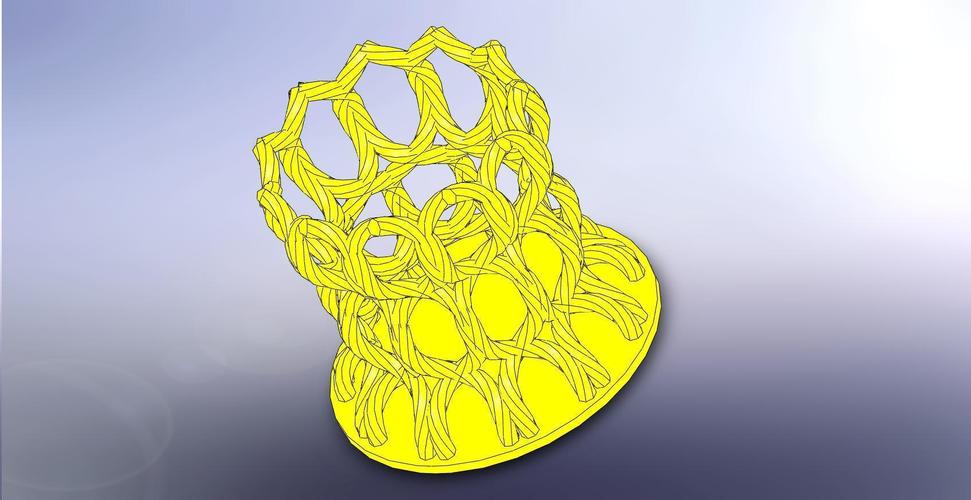 Helical Vase #80 3D Print 121452