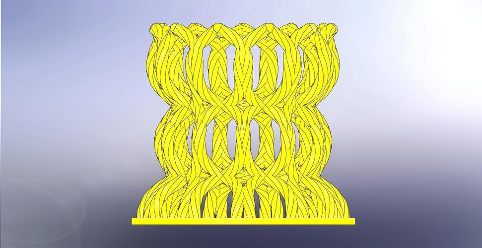 Helical Vase #80 3D Print 121453