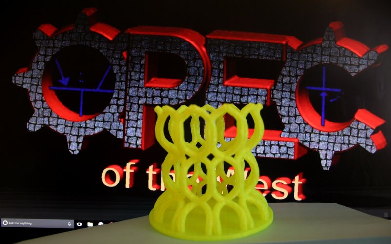 Helical Vase #80 3D Print 121454