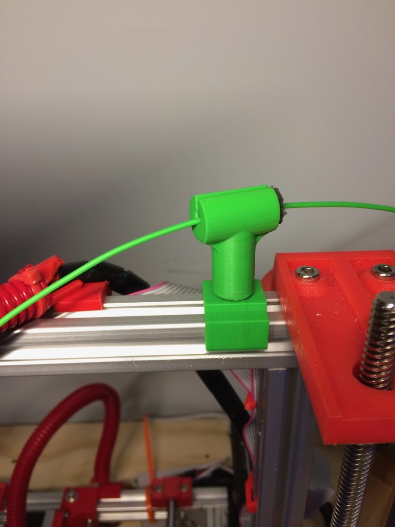 2020 mounted pivoting Filament Cleaner/Wiper