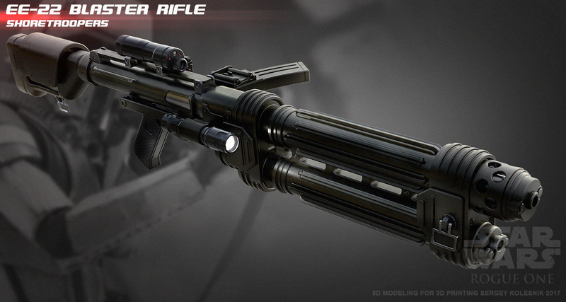 E-22 Blaster Rifle