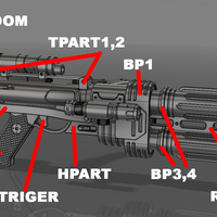 E-22 Blaster Rifle - Thumbnail 6