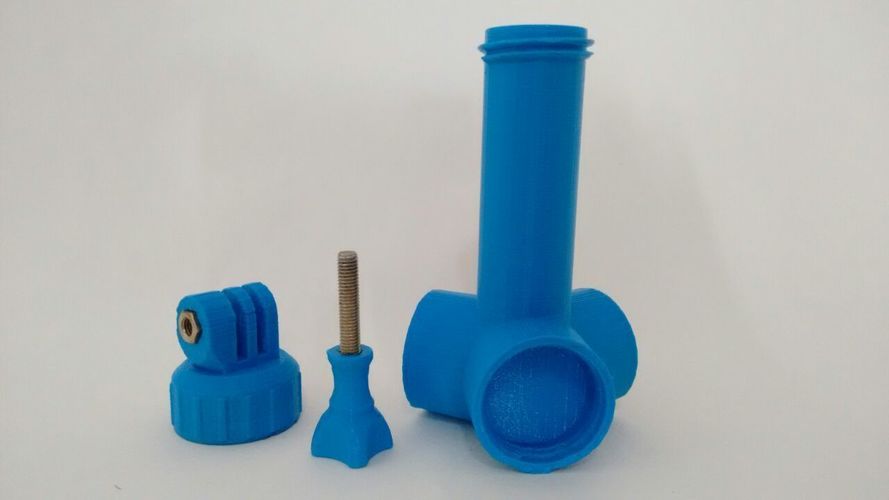 Gopro Float Tripod - PET Bottle 3D Print 121607