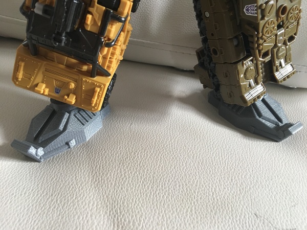 Combiner wars feet- single part 