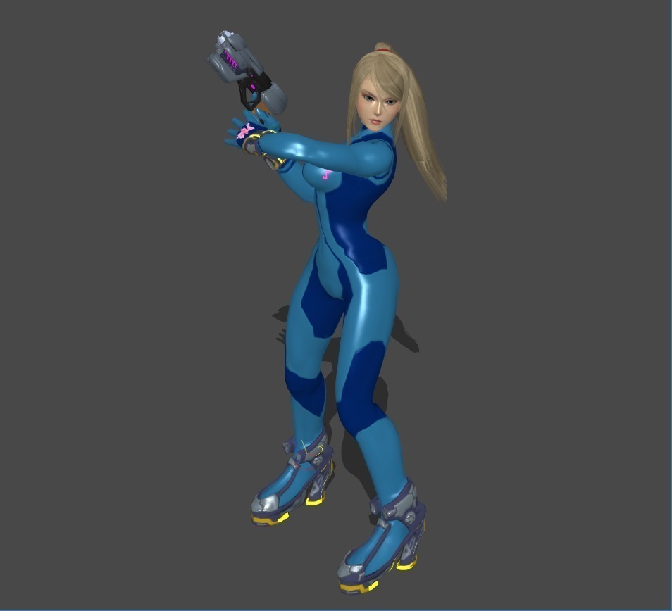 3d samus aran