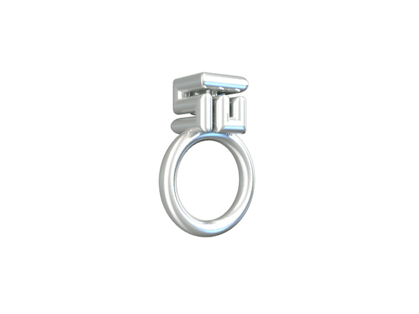 Maze "cube" Ring