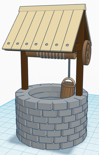 Old Well 3D Print 121780
