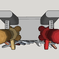 Rocket key holder wall - Thumbnail 2