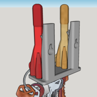 Rocket key holder wall - Thumbnail 3