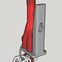 Rocket key holder wall - Thumbnail 6
