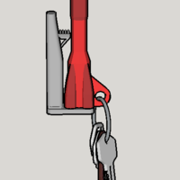 Rocket key holder wall - Thumbnail 7