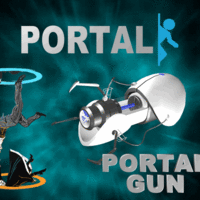 Small Portal Gun 3D Printing 121822
