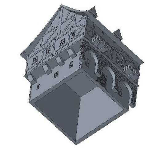 Another Tudor style house for Wargaming 3D Print 121849