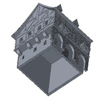 Another Tudor style house for Wargaming - Thumbnail 3