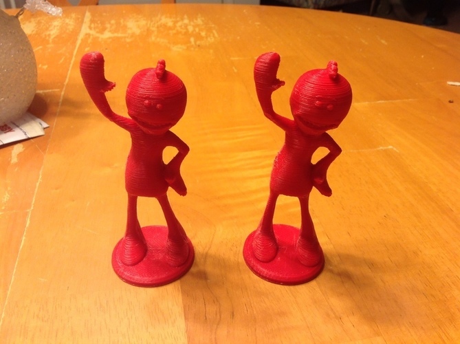 3D Printed Rick and Morty - Mr. Meeseeks by MarproZ