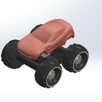 Mini Monster Rally Fighter With Suspension - REMIX - Thumbnail 3