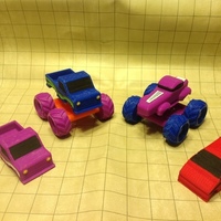  Mini Monster Truck/Car/Smart With Suspension - REMIX - Thumbnail 3