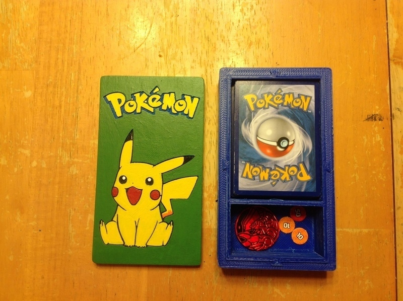 Pokemon Deckbox with Coin/Damage Token Storage
