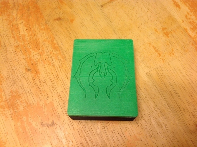 3D Printed Magic the Gathering Deckbox by brimstone326 - Container Magic The Gathering Deckbox 3D Printing 121929