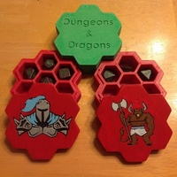 Dice box - D&D/Minotaur/Paladin - Thumbnail 2