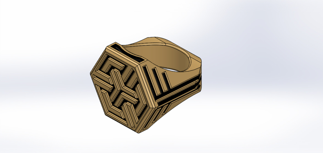 Ryo's Ring - Dark Matter - COSPLAY PROP 3D Print 121971
