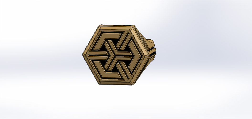 Ryo's Ring - Dark Matter - COSPLAY PROP 3D Print 121976