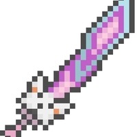Meowmere Sword - Terraria Keychain/Pendant - Thumbnail 2