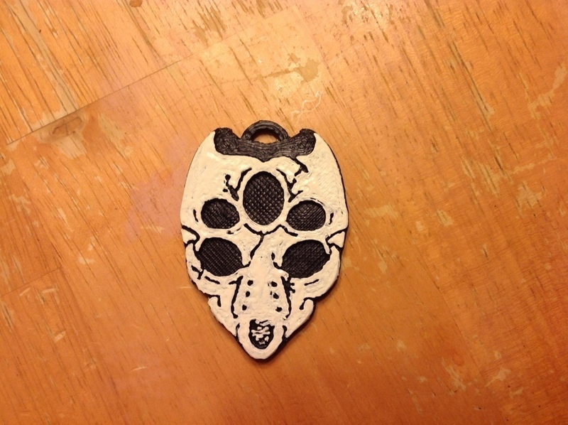 Terraria - Moon Lord Skull Keychain/Pendant