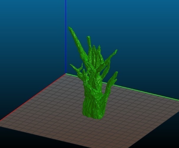 High Detail Spooky Tree - REMIX 3D Print 122057