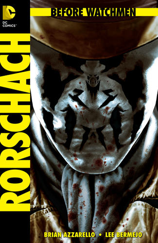 Comic Book Lithophane - Rorschach 3D Print 122071