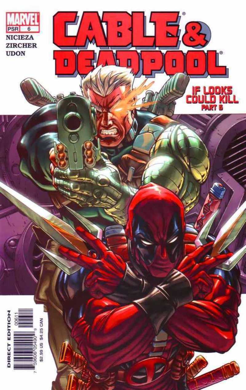 Comic Book Lithos - Cable & Deadpool, Fear Agent, Spider-man 209