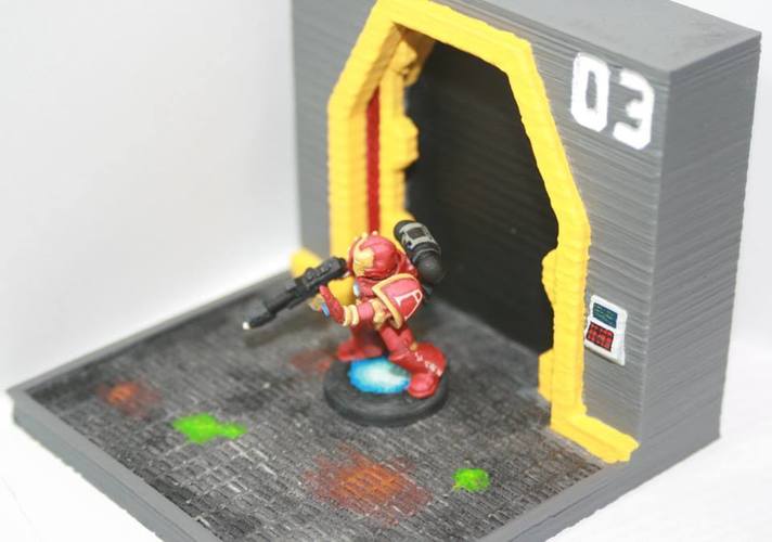 Bitz - Iron-man Marine Head 3D Print 122080